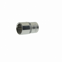 Головка торцевая 17мм 1/2"DR 12-гранная ЭВРИКА /1/24